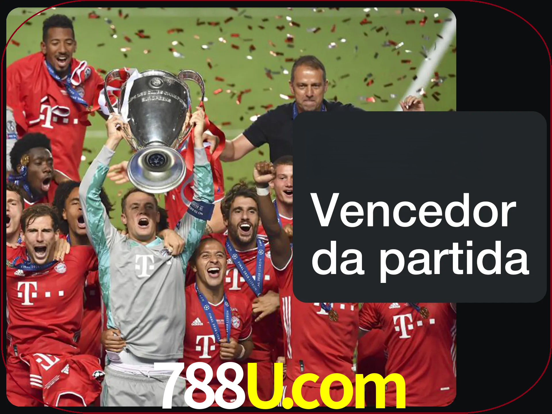 Aposte no vencedor e ganhe uma grande quantia de dinheiro.