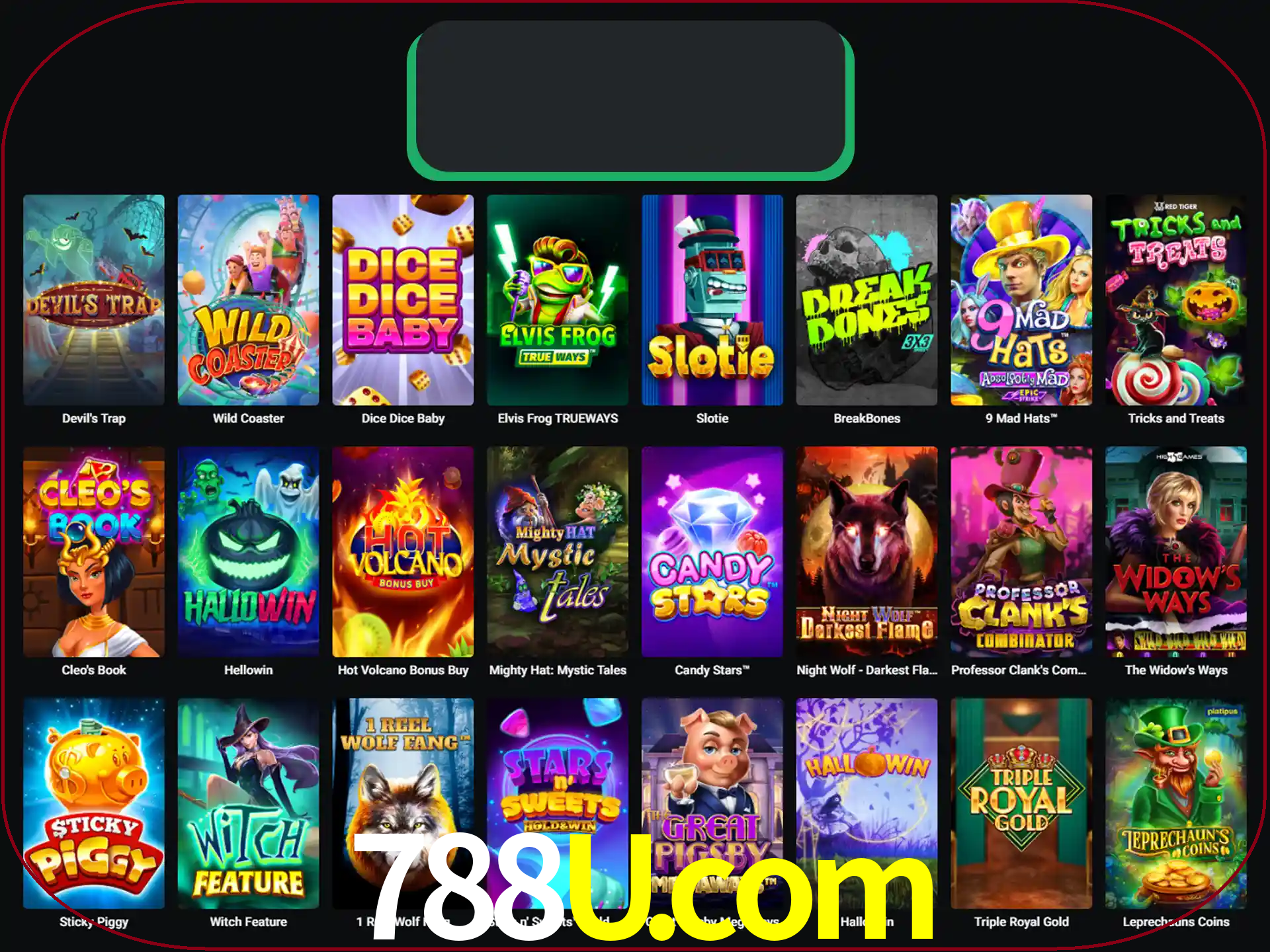 Procure por seus amados jogos de slot.
